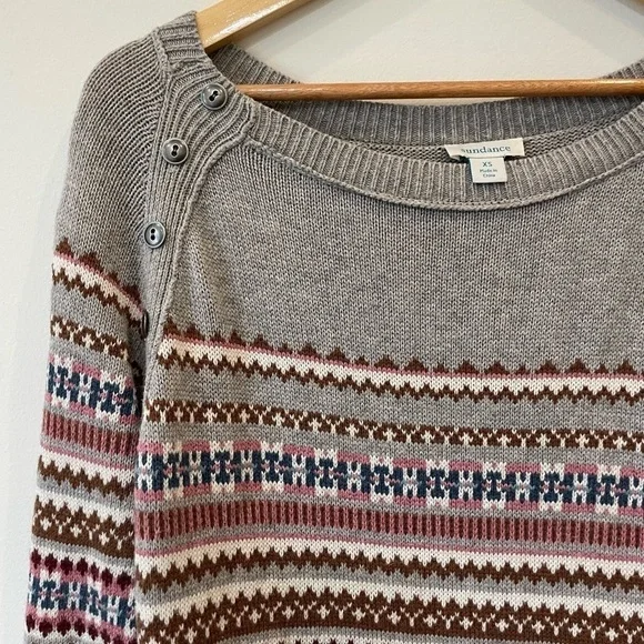 Sundance Elise Lighthouse Wool Blend Sweater Dress Size XS Fitted - Picture 4 of 7